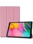 Huawei MediaPad T3 10" Kılıf Smart Cover Açık Pembe 1