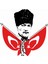 Atatürk ve Türk Bayrağı Sticker - 11002 Renkli 6 x 6 cm 1