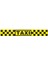 Taxi Sticker - 15186 Renkli 3 x 20 cm 1