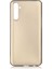 Realme 6 Kılıf Mat Premium Silikon Kılıf Gold 1
