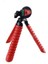 Akrobat Silikon Ayaklı Telefon Dslr Kamera 3 Ayaklı Ahtapot Tripod Kırmızı (2 ADET) 1