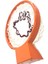 Standart Basketbol Çemberi 45 cm Sabit , Halkalı Ağ Bağlantısı 7