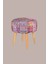 Dolce Yuvarlak Silindir Puf Kilim Desenli 4