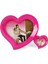 Pembe Kalp Çerçeve 2'li LM7368 1