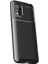 Xiaomi Mi 10 Lite Kılıf Negro Karbon Silikon+Nano Glass Siyah 1