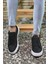 Siyah Beyaz Erkek Sneaker 0012166 2