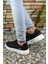 Siyah Beyaz Erkek Sneaker 0012166 4