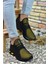 Siyah Sarı Erkek Sneaker 0012MARCO 2