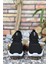 Siyah Beyaz Erkek Sneaker 00122051 4