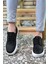 Baskılı Siyah Beyaz Erkek Sneaker 0012365 2