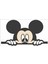 Mickey Mouse Sticker - 15046 Renkli 16 x 8.5 cm 1