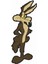 Coyote Sticker - 23027 Renkli 15 x 6 cm 1