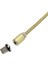 Mars 2 Metre Gold Manyetik Lightning 2.4A Şarj Kablosu 2