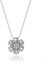Swarovskı Taşlı Gümüş Kar Tanesi Kolye 1