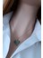 Yeşil Asma Yaprağı Kolye _rose 2