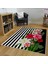 Dekoratif Özel Tasarım Modern Yıkanabilir Kaymaz Taban Halı 120 x 180 cm 1