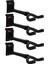 UKL-444SY (4X) Ukulele Duvar Askısı Standı Aparatı (4'Lü Paket) 1