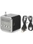 3,5 mm Kablolu Mini Hoparlör Taşınabilir Mp3 Çalar Fm (Yurt Dışından) 3