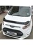 Ford Connect Ön Kaput Koruyucu Rüzgarlık Deflektör Akrilik ABS 4mm Parlak Siyah 2014 ve Sonrası 5