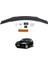 Fiat Palio Ön Kaput Koruyucu Rüzgarlık Deflektör Akrilik ABS 4mm Parlak Siyah 2006-2012 2