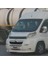 Citroen Relay Ön Kaput Koruyucu Rüzgarlık Deflektör Akrilik ABS 4mm Parlak Siyah 2006-2014 5