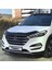 Hyundai Tucson Ön Kaput Koruyucu Rüzgarlık Deflektör Akrilik ABS 4mm Parlak Siyah 2016 ve Sonrası 5