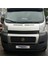 Fiat Ducato Ön Kaput Koruyucu Rüzgarlık Deflektör Akrilik ABS 4mm Parlak Siyah 2006-2014 4