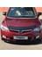 Honda Civic Ön Kaput Koruyucu Rüzgarlık Deflektör Akrilik ABS 4mm Parlak Siyah 2006-2012 4