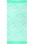 Marseille Mint Beyaz OVERSIZE Plaj Havlusu 5