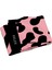 New Land Siyah Pembe OVERSIZE Plaj Havlusu 3