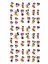 Minnie Tırnak Dövmesi - Tırnak Tattoo - Nail Art - Tırnak Sticker 3