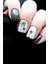 Dandelion Tırnak Dövmesi - Tırnak Tattoo - Nail Art - Tırnak Sticker 2