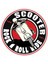 Vespa - Scooter - Rock - Ride Sticker - 14196 Renkli 6 x 6 cm 1
