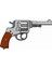 Tabanca-Revolver-Pistol-Gun- Sticker - 20594 Renkli 4.5 x 8 cm 1
