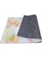 Kaymaz Deri Taban Banyo Paspas Takımı 50 x 60 cm - 60 x 100 cm 3