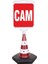 Cam Temalı Reklam ve Uyarı Dubası Tekli 1