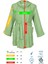 Tokyo Açık Yeşil Comfy Crisscross Kapşonlu Bambu Peştamal Kadın Bornoz/Sabahlık L - XL 7
