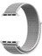 Apple Watch Uyumlu 1 2 3 4 5 38mm Kordon Kumaş CırtCırtlı Kordon Beyaz 1
