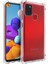 Samsung Galaxy A21s Kılıf AntiShock Ultra Koruma Sert Kapak Şeffaf 1