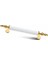 Kumru Beyaz Altın Lüks Mobilya Dolap Çekmece Kulp 224 Mm 1