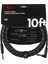 Deluxe Series Instrument Cable Black Tweed Açılı - 3 Metre Enstrüman Kablosu 1