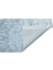 Sateen St 08 Aqua Yıkanabilir Kaymaz Taban 160 x 230 cm 3