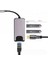 Gigabit USB 3.1 Type C To HDMI 2xusb 3.0 RJ45 Ethernet Dönüştürücü Adaptör 5
