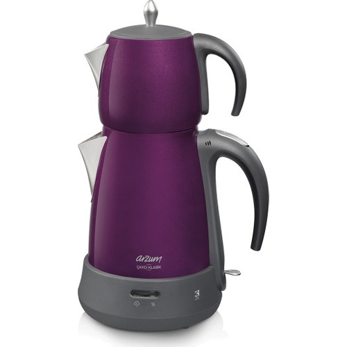 Arzum AR3077 Çaycı Klasik 1650 W Çelik Çay Makinesi