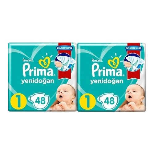 Prima Aktif Bebek Bebek 1 Beden 96�lı 2 x 48�li Standart Fiyatı