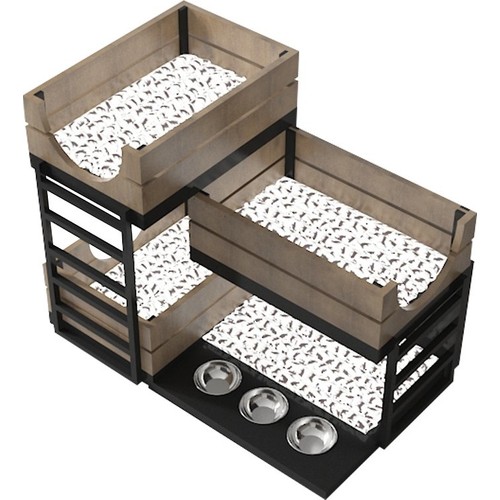 Odun Concept Ahşap Çoklu Kedi Evi Özel Tasarım Dorm Fiyatı