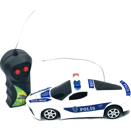 Duman Oyuncak Gezgin Uzaktan Kumandalı Polis Arabası