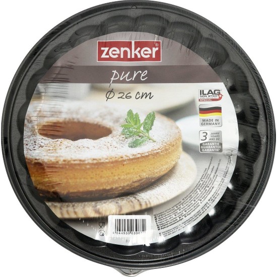 Zenker 3967 Pure Borulu Çift Tabanlı Kelepçeli Kek Kalıbı 26 Fiyatı