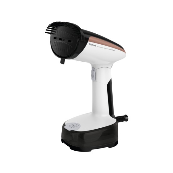 Tefal Access Steam Pocket DT3053 - Défroisseur Vapeur Compact Pliable 1300W, 20g/min, 15 Secondes De Chauffe, Réservoir 120ml, Blanc/Kaki