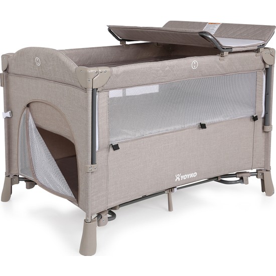 Yoyko Exclusive Comfort 8 in 1 Park Yatak Oyun Parkı Haki 70 Fiyatı